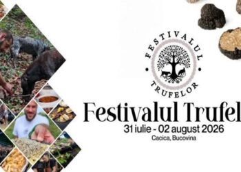 Festivalul Trufelor revine la Cacica în perioada 31 iulie – 2 august 2026. Organizatorii anunță o ediție extinsă, cu gastronomie, concerte și experiențe premium