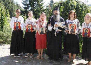 Tabără de pictură bizantină la Mănăstirea Sihăstria