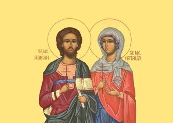 Sfinții Adrian și Natalia sunt ocrotitori spirituali pentru aproape 500.000 de români