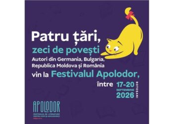 Festivalul de Literatură pentru Copii și Adolescenți APOLODOR aduce la Botoșani scriitori și artiști din țară și din străinătate