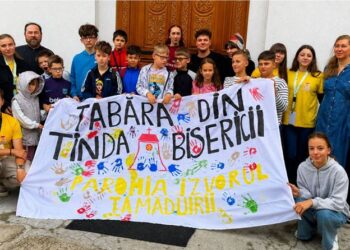 Prima ediție a „Taberei din Tinda Bisericii”, la Parohia „Izvorul Tămăduirii” din Botoșani
