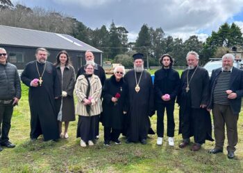Episcopul Mihail a binecuvântat lucrările la o nouă sală social-culturală a unei parohii românești din Noua Zeelandă