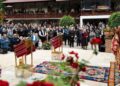 Hramul Mănăstirii „Înălțarea Sfintei Cruci” din Brusturi, marcat prin rugăciune și cinstirea eroilor