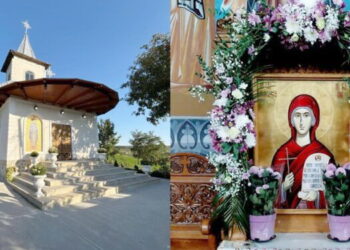 Biserica din Orășeni Vale își sărbătorește hramul de Sfânta Parascheva