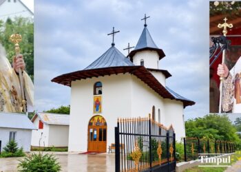 Biserica „Acoperământul Maicii Domnului” din Agafton va fi sfințită la începutul lunii octombrie