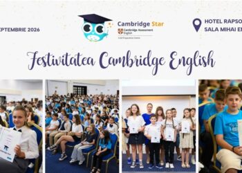 Peste 2.000 de elevi și părinți, așteptați la Festivitatea Cambridge English de la Botoșani