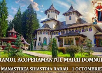 Mănăstirea Sihăstria Rarăului, unde merg și mulți botoșăneni,  își sărbătorește hramul „Acoperământul Maicii Domnului”