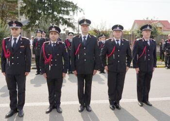 Cinci pompieri din cadrul ISU Botoșani au fost înaintați în gradul militar următor