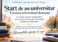Un nou an universitar începe la Extensia Universitară Botoșani a UAIC