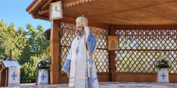 Hramul Schitul Oneaga: PS Nichifor Botoșăneanul a oficiat Sfânta Liturghie