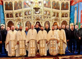 Întâlnirea cântăreților bisericești din Protopopiatul Darabani, în Parohia Lișna