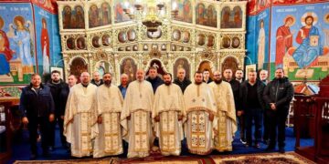 Întâlnirea cântăreților bisericești din Protopopiatul Darabani, în Parohia Lișna