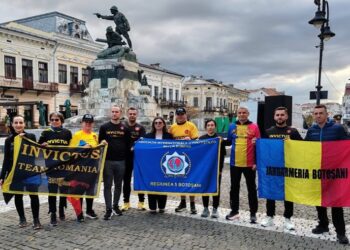 Ștafeta Veteranilor Invictus a ajuns la Botoșani. Onoare, curaj și recunoștință pentru eroii României
