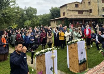 Hramul Mănăstirii „Sfânta Cuvioasă Parascheva” din Spania, sărbătorit în prezența Preasfințitului Părinte Teofil de Iberia
