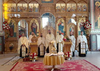 Hramul satului Doina, sărbătorit în binecuvântare și rugăciune