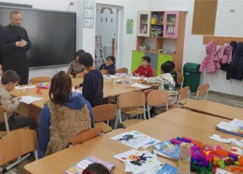 „Hristos în mijlocul nostru!” – Activitate educativă și duhovnicească la Școala Primară Mășcăteni