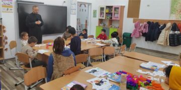 „Hristos în mijlocul nostru!” – Activitate educativă și duhovnicească la Școala Primară Mășcăteni