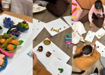 Toamna cea bogată, celebrată prin creativitate de copiii din Răchiți