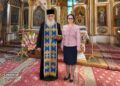 Doi frați gemeni, la 62 de ani: arhimandritul Calinic Chirvase și preoteasa Elena Fercal, sărbătoriți de familie și credincioși