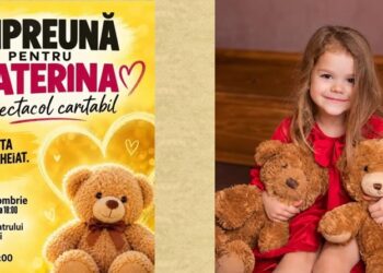 Spectacol caritabil la Dorohoi pentru Katerina. Artiștii se reunesc pentru a susține recuperarea copilului