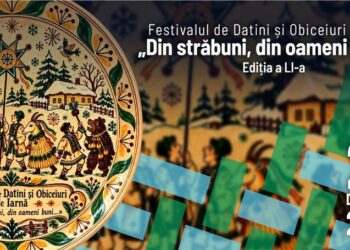 Festivalul de Datini și Obiceiuri de Iarnă „Din străbuni, din oameni buni…” ajunge la ediția a 51-a