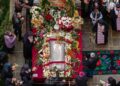 Sfântul Ioan cel Nou a revenit la Catedrala Arhiepiscopală din Suceava, după două zile de procesiune prin eparhie