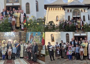 Preasfințitul Macarie, Episcopul Europei de Nord, în vizită la Victoria. Rugăciune la mormântul părinților Patriarhului Teoctist