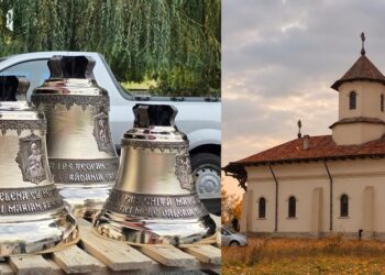 Trei clopote noi vor chema credincioșii la rugăciune în localitatea Socrujeni din județul Botoșani